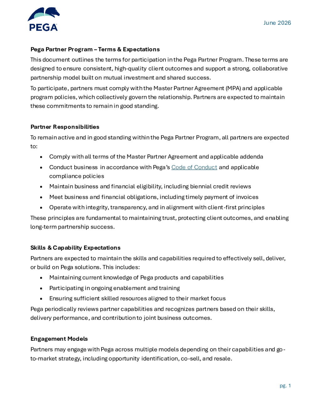 Partner Program Terms Overview